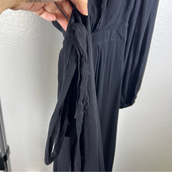 Free People Women’s Black Long Sleeve Dress Size 4 - Picture 5 of 9
